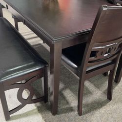 AP🎉6 Piece Dining Room Set// Fast Delivery - Financing 