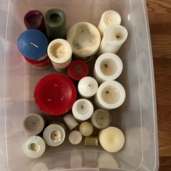 Lot Of Candles - Great For Projects! 