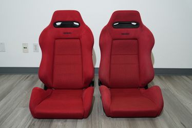 JDM Honda Integra DC2 Type R | RECARO SR3 RED Seats | Set#5