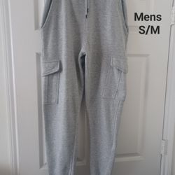 Gray Jogger Sweatpants - Men's Small/Medium