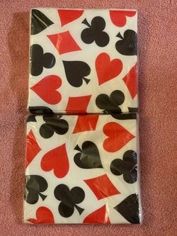 2 Pack Of Dinner Napkins New