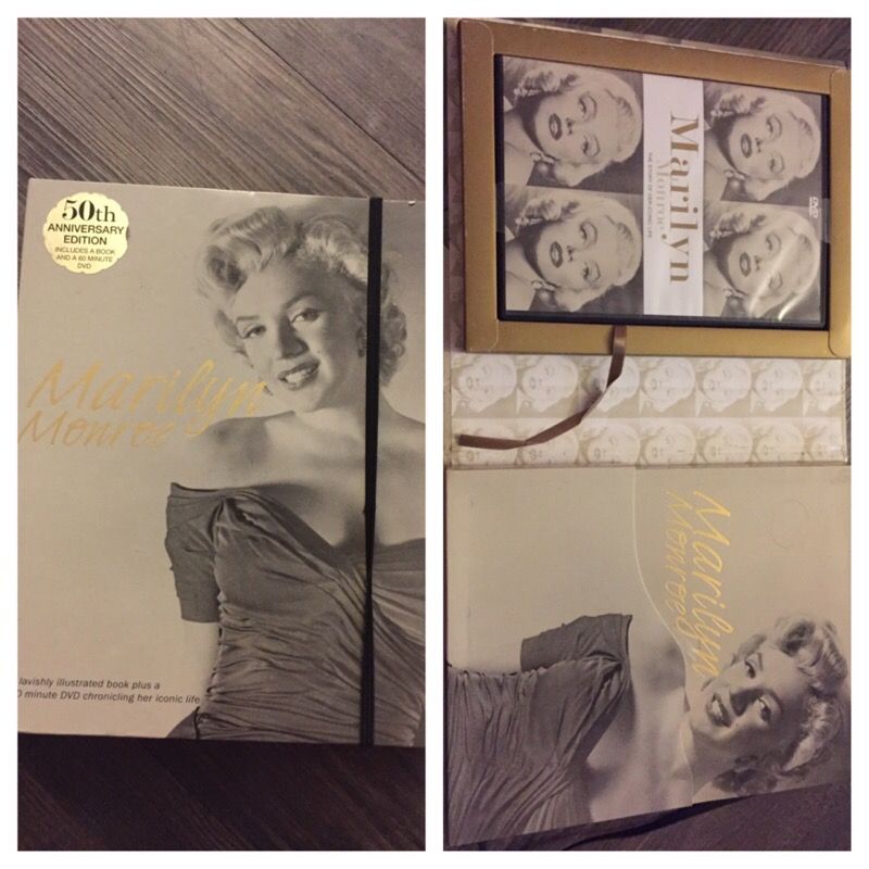 Marilyn Monroe 50th anniversary edition life book and dvd