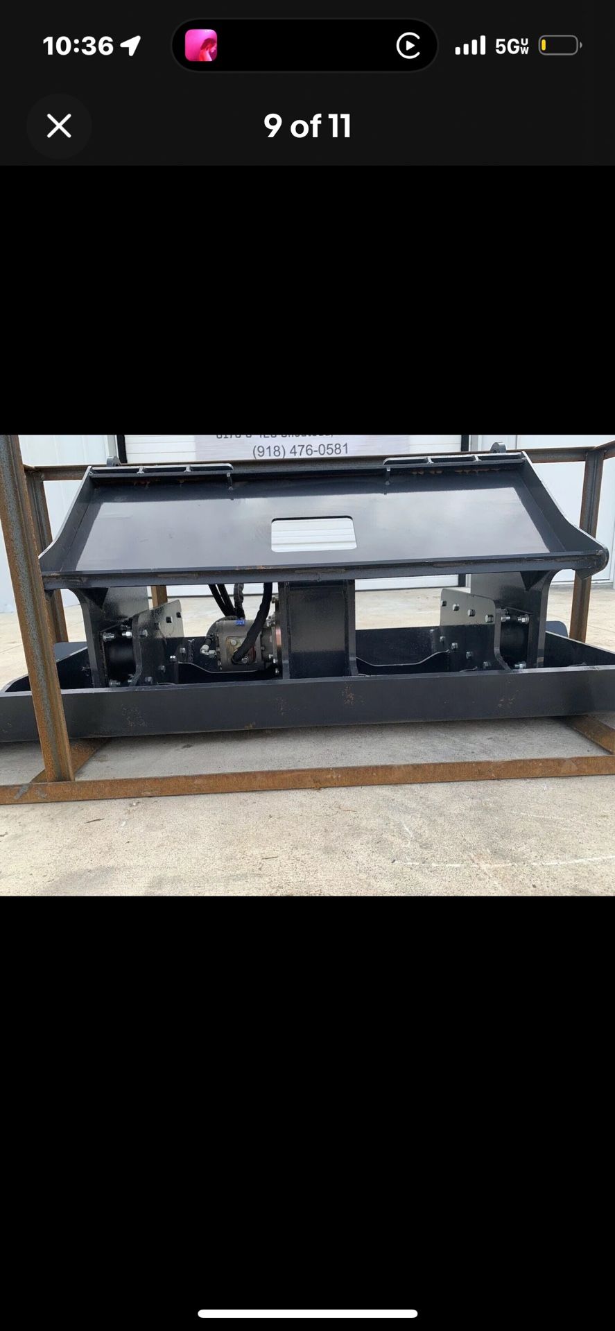 Skidsteer Vibratory Plate 72”