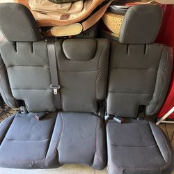 Jeep Wrangler Rubicon JL 4 door Rear Cloth Seat