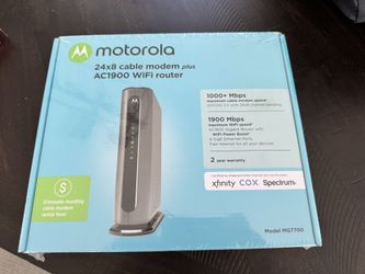 Motorola Cable Modem Plus WiFi Router