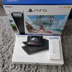 Playstation 5 With Game And Accessories 