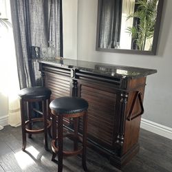 Bar With Barstools