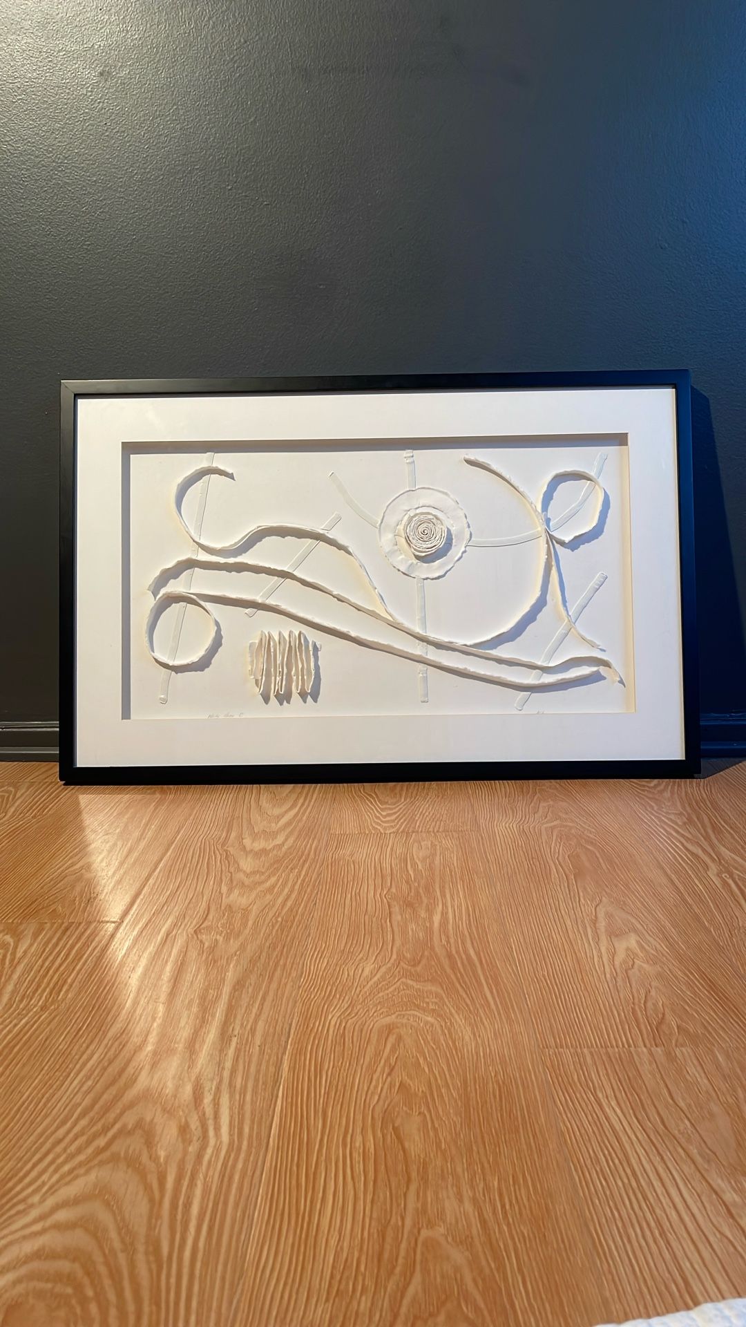 Custom Designed Abstract Textured Artwork