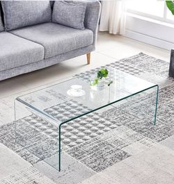 Rectangle Glass Table
