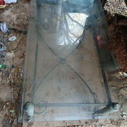 Glass Top Coffee Table