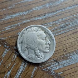 1924 Better Date Buffalo Nickel Coin