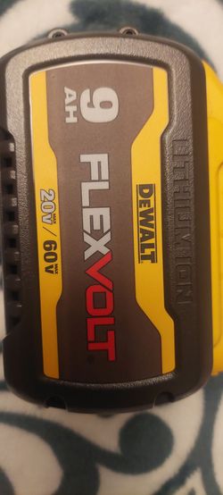 Dewalt flexvolt 9ah battery