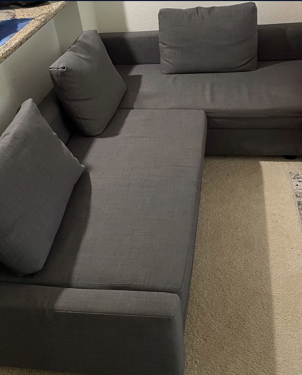 Sectional Sofa/bed With Storage