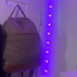 Brown Tommy Hilfiger Backpack 