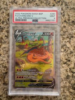 Pokémon Charizard V PSA 9
