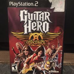 Guitar Hero Aero Smith Ps2