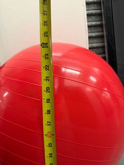 Red Yoga Ball