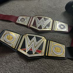 WWE Championship Belts