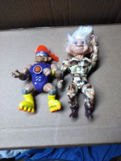 Vintage Stone Protector Action Figures