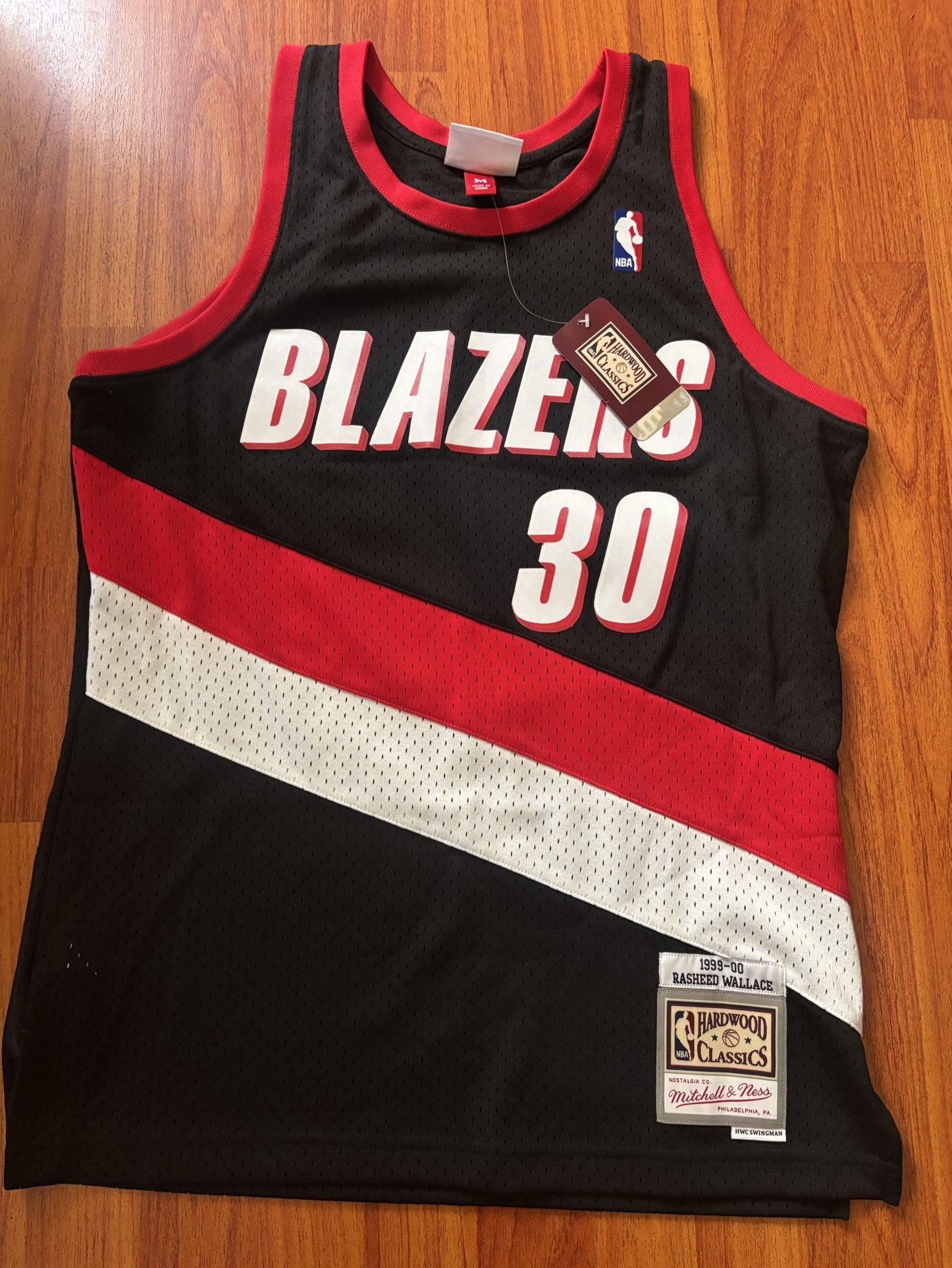 ブレイザーズ ラシード ウォレス ユニフォーム サイズM Portland