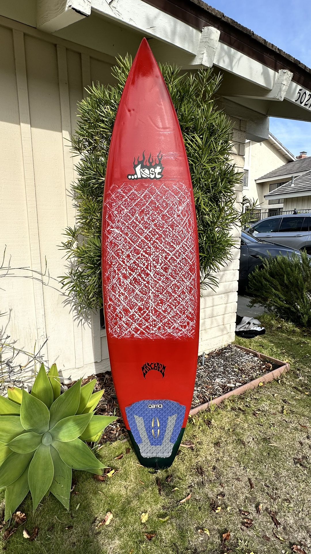 Lost Mayhem BGT (Big Guy Tri) 6’10 Performance midlength Surfboard