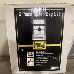 New In Box Speed Bag Set 