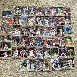53 Rookie Card Lot Topps MLB RC Baseball Cards Collection No Duplicates