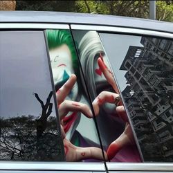 Joker B Column Car Sticker Decal Set.