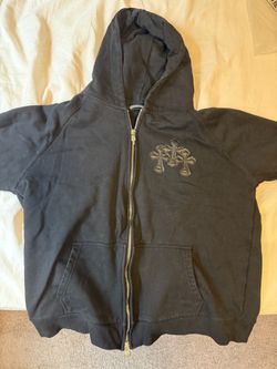 Chrome Hearts Triple Cross Zip-Up Hoodie