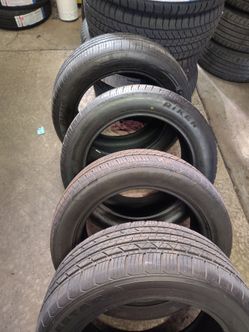 4 llantas 215- 55 -17