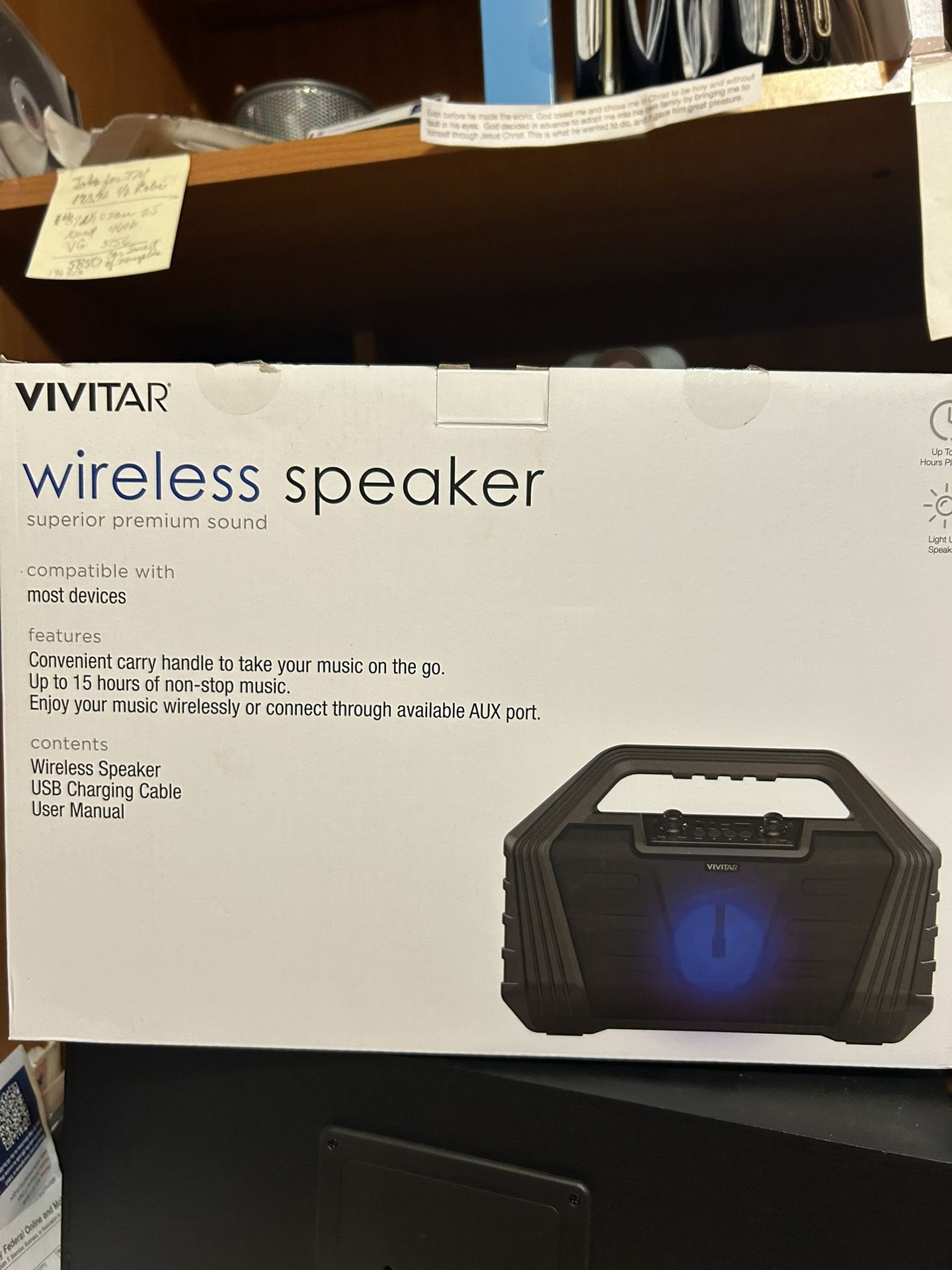 Vivitar Wireless Bluetooth Speaker