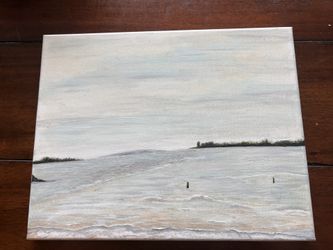 Original Artist Selling Beach Painting 11” x 14”