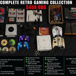 Retro Gaming Collection Bundle - $450 OBO 🎮  offers are welcome