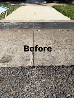 YOUR ADDRESS ON THE CURB