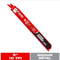 NEW DIABLO 9" AMPED CARBIDE Steel Demon Blade 