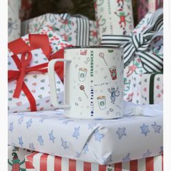 BRAND NEW Starbucks x Roller Rabbit Stainless Steel Travel Mug 12oz 2025 