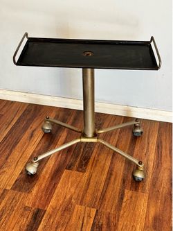Vintage medical side table