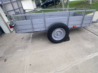 4x8 Utility Trailer - fresh paint