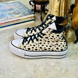 Converse All Star High Tops Flat Form 569916C Womens Multi Color Size 8US