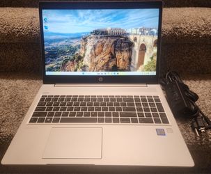 HP ProBook 450 G6 15.6" Laptop Quad Core i5-8265U 1.60GHz 256GB SSD 8GB RAM Win 11 Pro