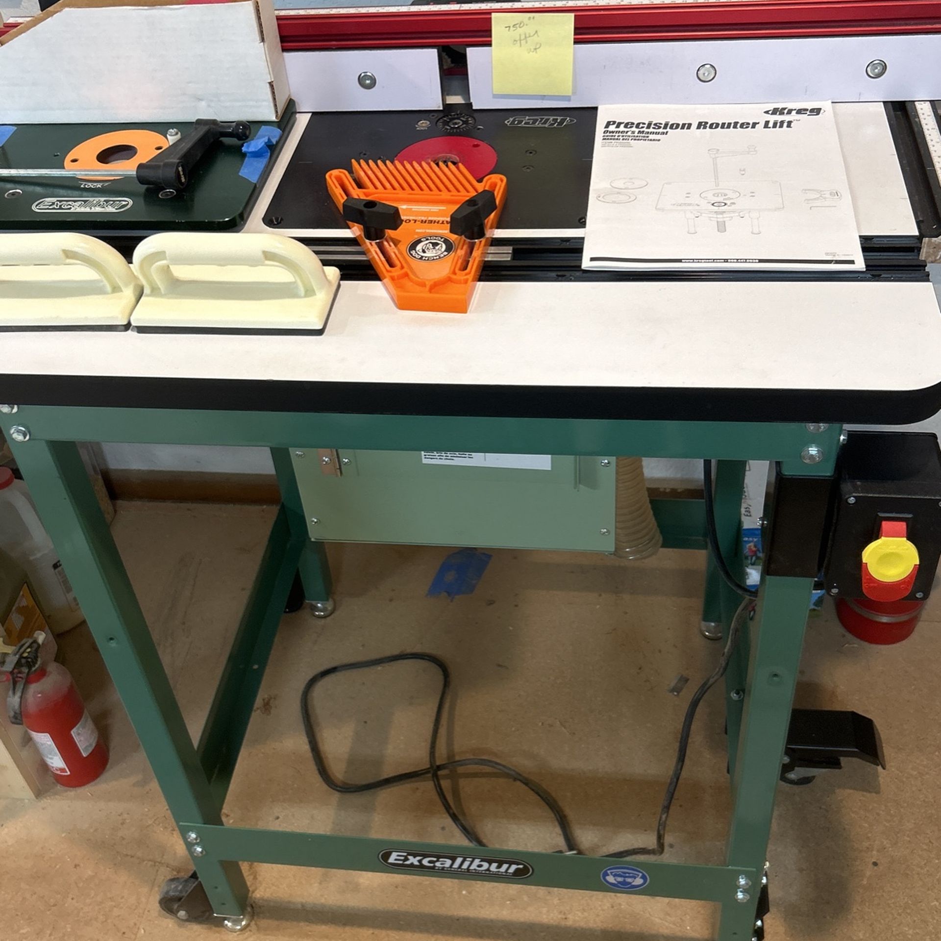 Excalibur Router Table 