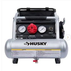 Husky
Husky 1 Gal. 135 PSI Portable Electric Quiet
Air Compressor