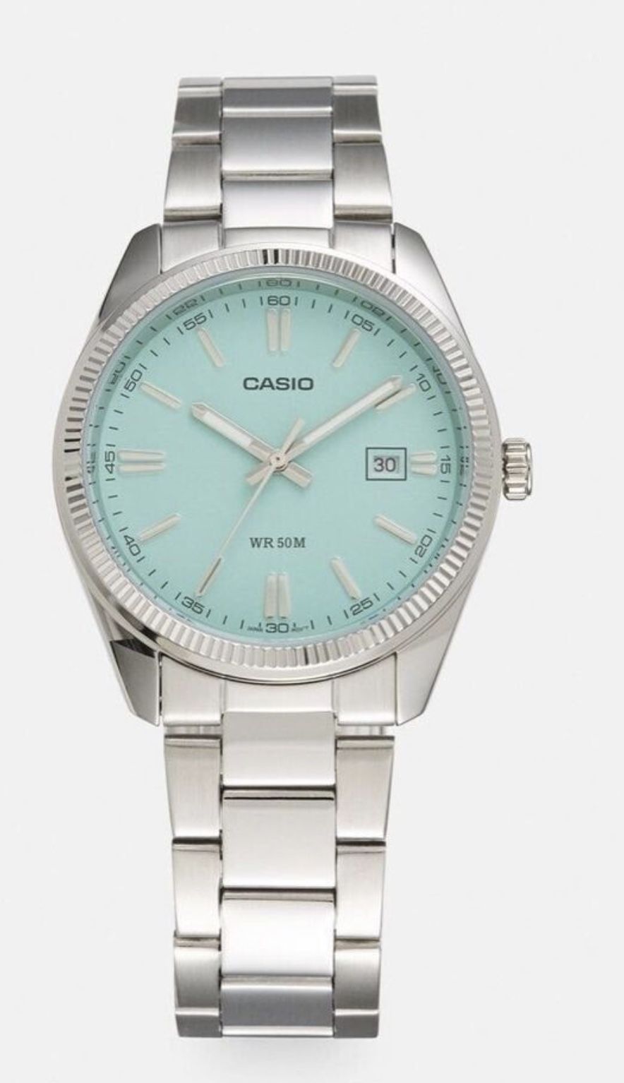 Casio Mtp Tiffany Blue