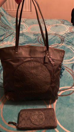 COACH TOTE SET 