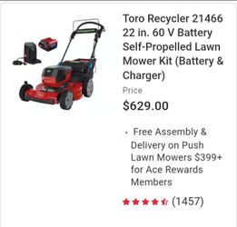 Lawnmower Toro
