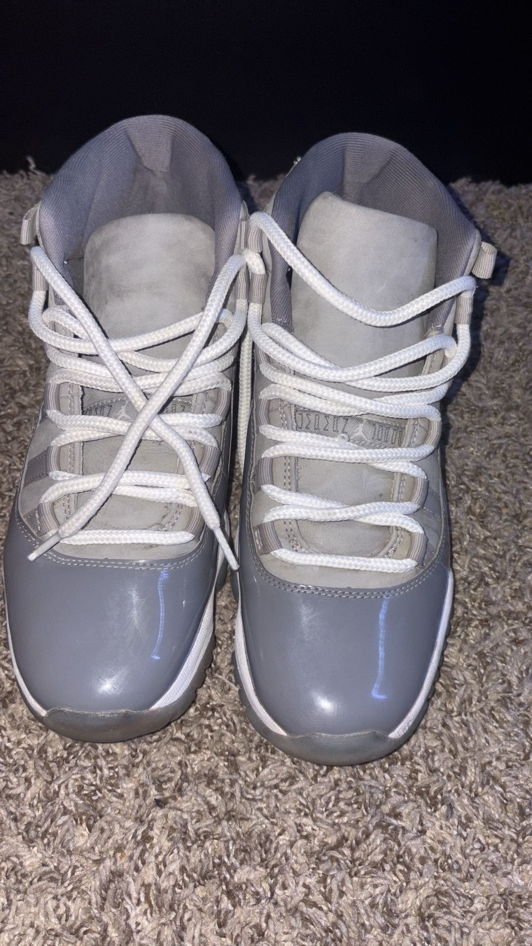 Cool Grey Jordan 11 Size 8