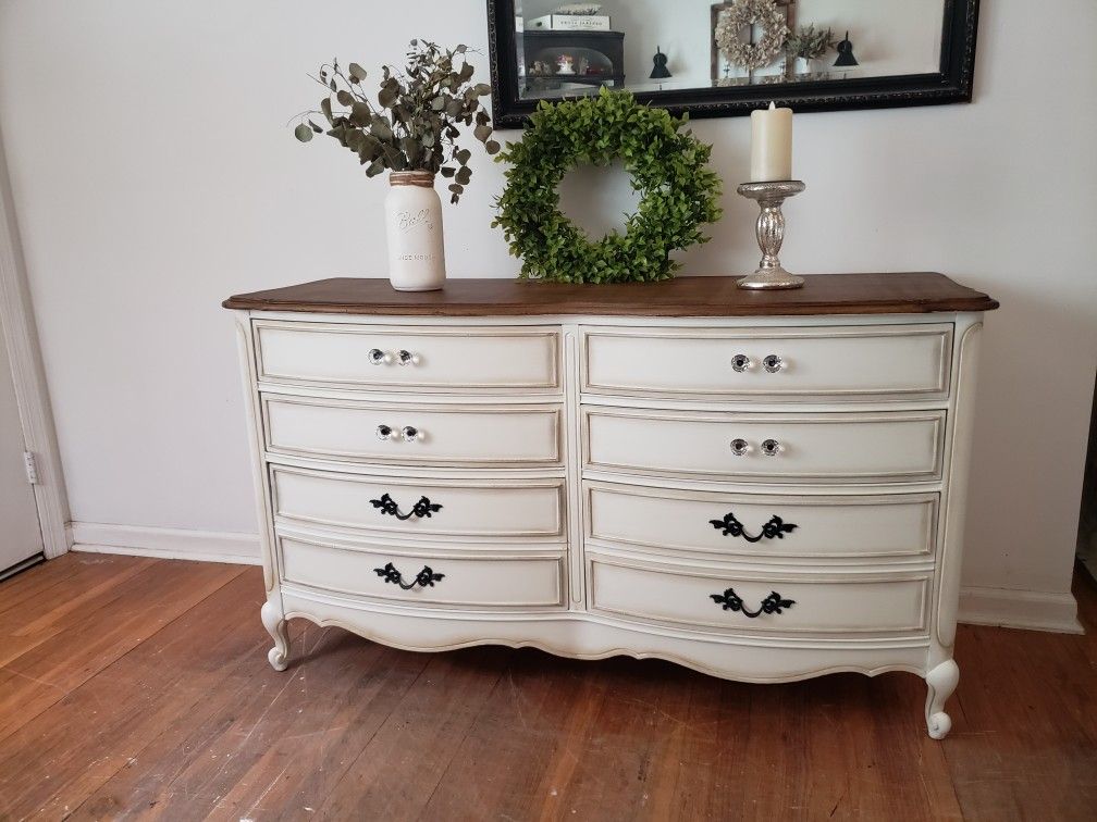 Vintage Wide Dixie Dresser 