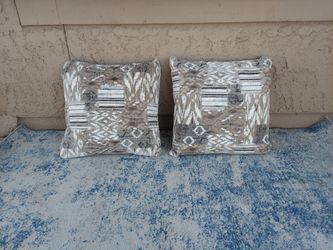 Decorative Pillows, Thick, Firm, Removable, Zipper Cases, Double-Sided, NEW