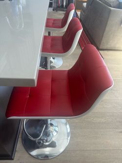 3-piece swivel bar stool chairs for the kitchen or bar