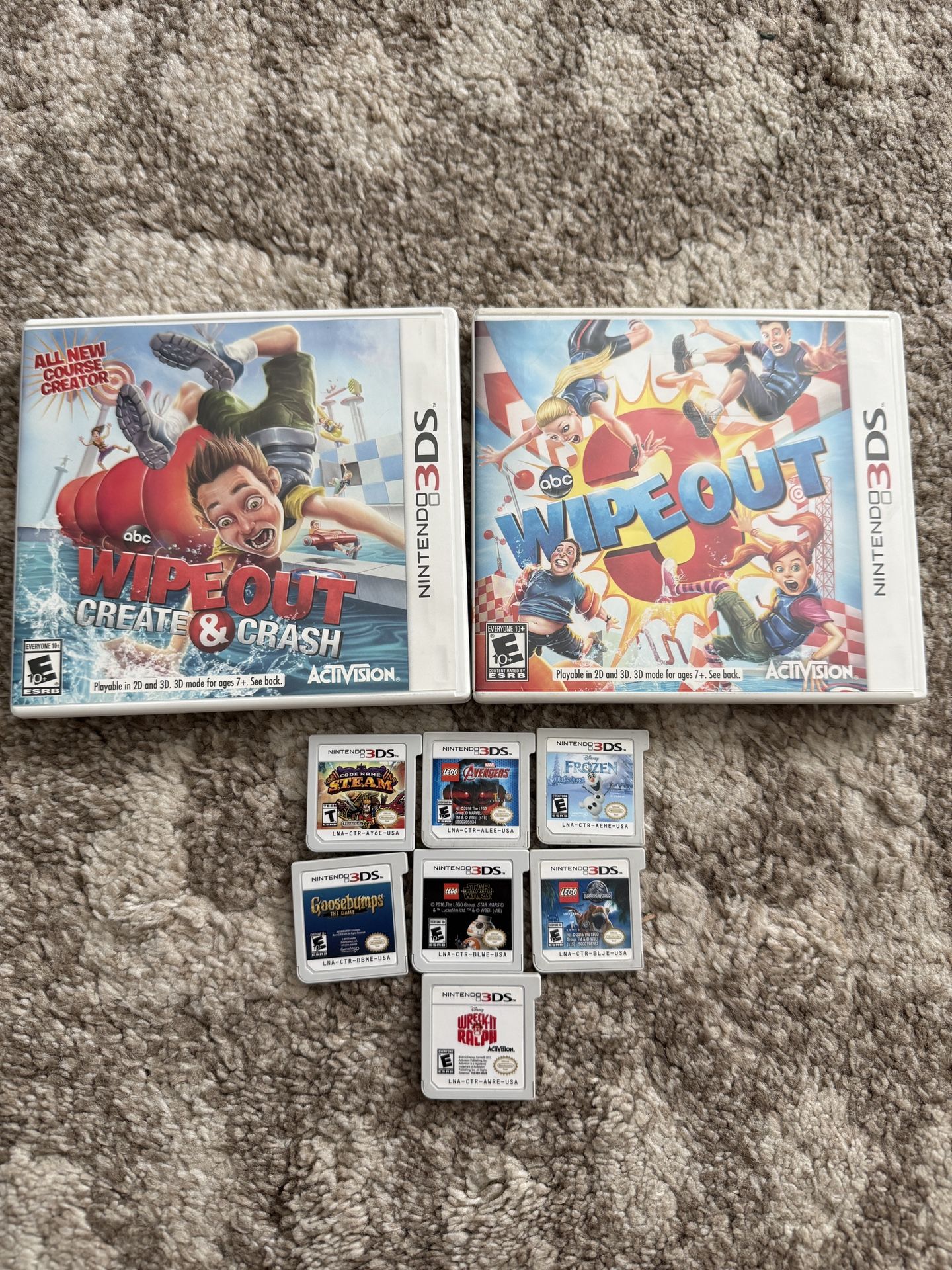 Nintendo 3ds Games 5 Each